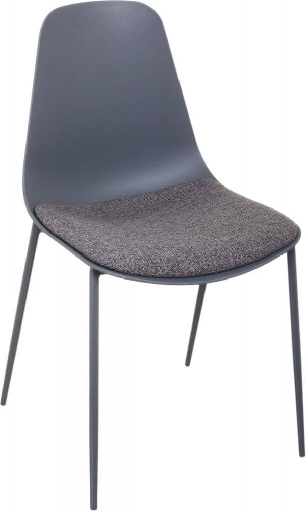 Стул обеденный Slim soft / темно-серый