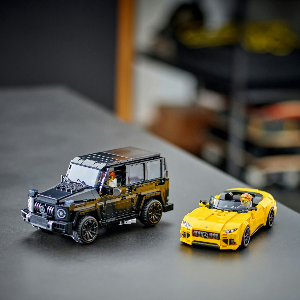 Конструктор LEGO Speed Champions Mercedes-AMG G 63 и Mercedes-AMG SL 63 76924