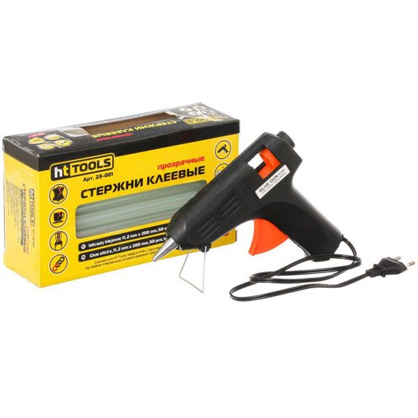 Термопистолет + стержни клеевые ГАП 200х11.2 мм 50 шт.