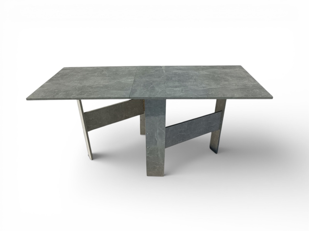 Стіл-книжка Компакт 70(165)x290x755мм бетон/бетон