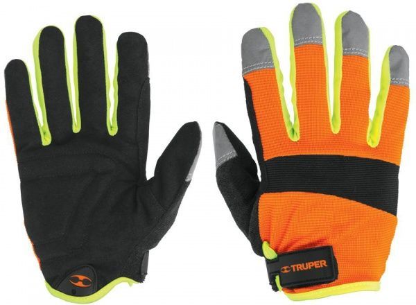 Рукавички Truper GU-625 зі світловідбиваючою смужкою з покриттям поліуретан XL (10)