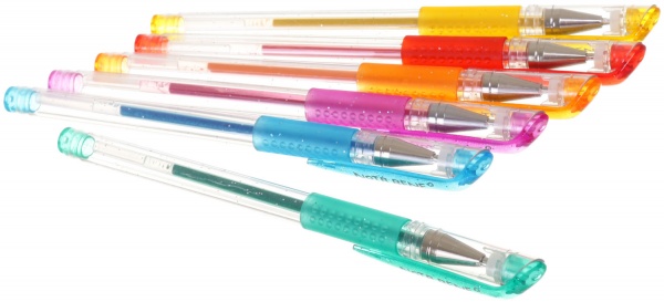 Ручки гелевые цветные Nota Bene 6 шт 