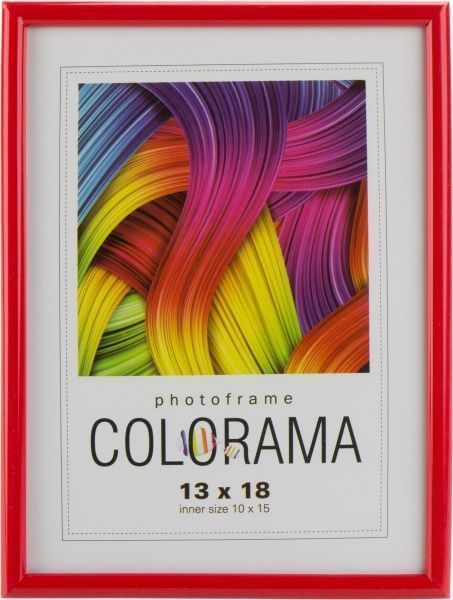 Рамка для фото LA- 45 red 13х18 см 