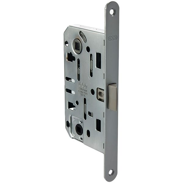 Дверний замок міжкімнатний AGB матовий хром