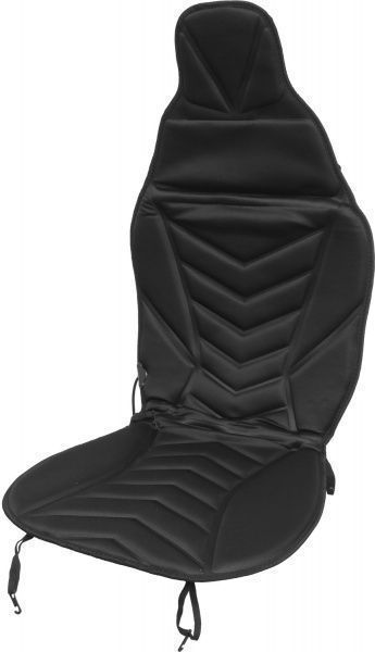 Накидка на сиденье с подогревом черная 117x50 см EL 100 572