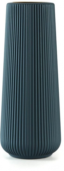 Ваза пластиковая MVM DH-FLOWERS-05 DARK BLUE 23 см 