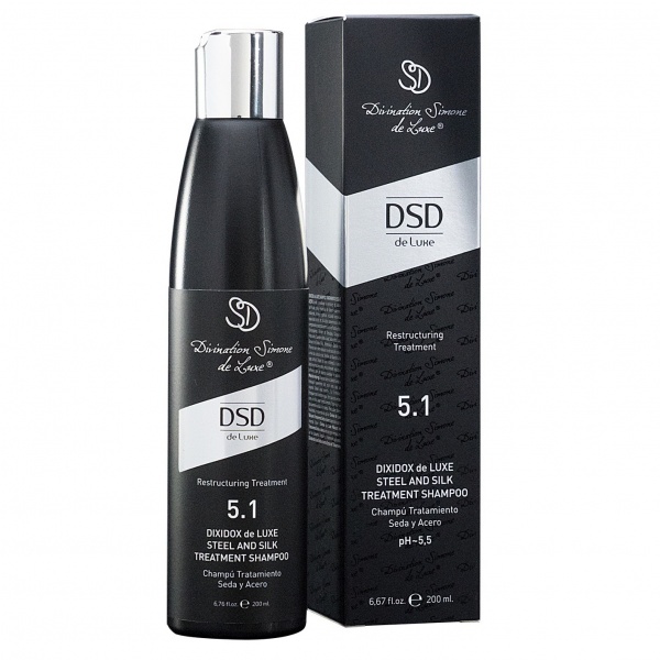 Шампунь DSD de Luxe 5.1 Dixidox Steel And Silk Treatment 200 мл