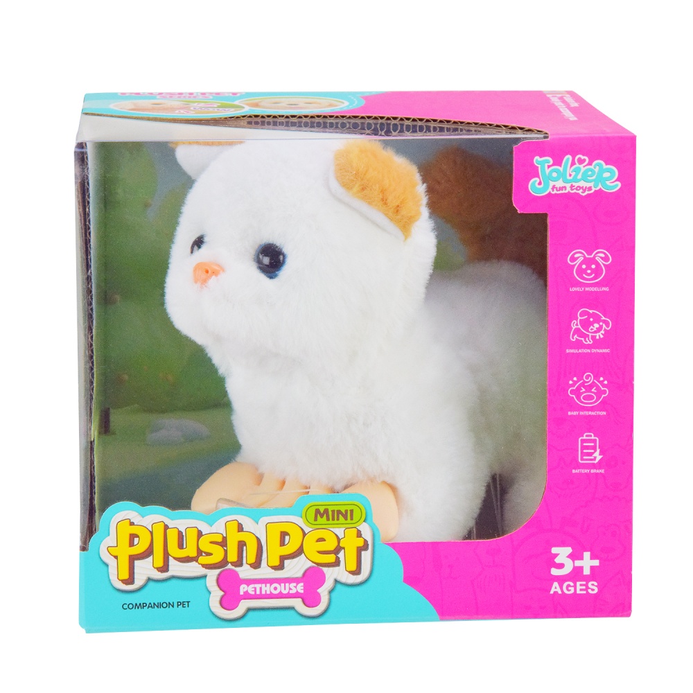 М'яка іграшка Shantou інтерактивний кіт MC-1062