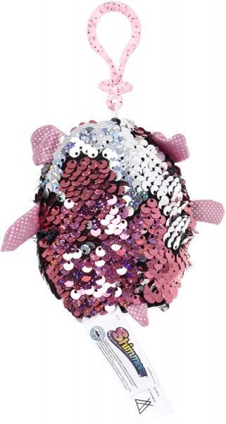 Мягкая игрушка Shimmeez с пайетками – Забавная свинка 9 см SMZ01000P