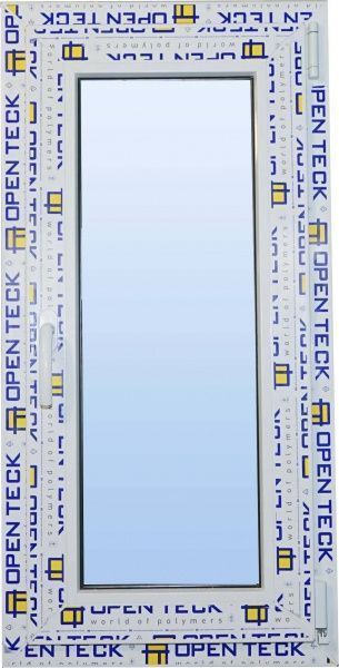 Вікно поворотно-відкидне OpenTeck DE-LUX 60 500x1000 мм праве 
