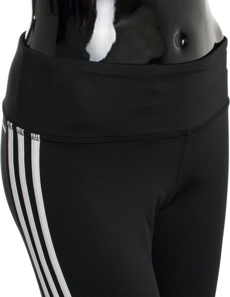 Лосини Adidas black 3 Stripe 3/4 Legging AJ9370 2XS чорний