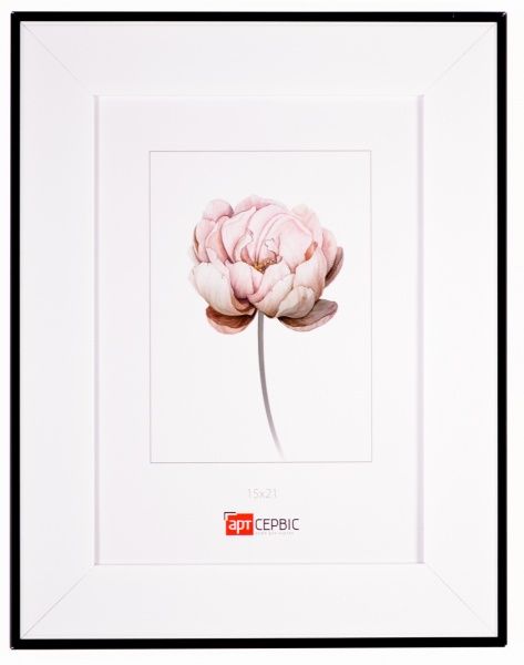 Рамка для фото Арт-Сервіс ЭА-01768 15x21 см белый 