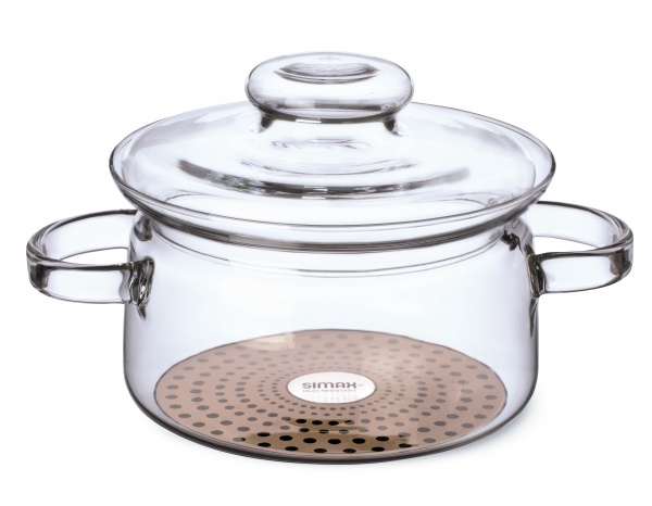 Кастрюля стеклянная с крышкой Exclusive Primo1,5 л (s6063/IND) Simax
