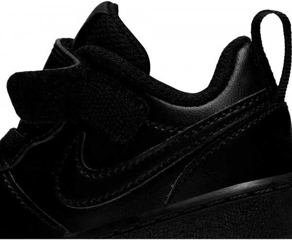 Кроссовки Nike Court Borough Low 2 BQ5453-001 р.US 9C черный