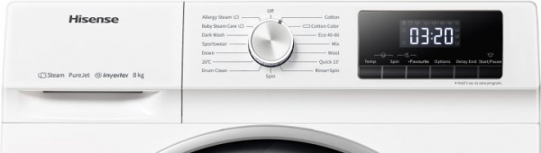 Пральна машина Hisense WFQY801418VJM