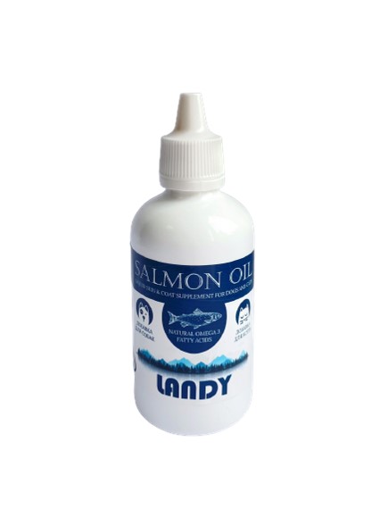 Добавка вітамінна LANDY Риб`ячий жир лососевих риб 100 г РЖ-1