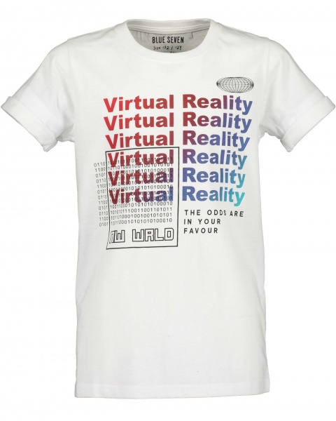 Футболка дитячі Blue Seven р.140 білий 602748 X_001_р.140 