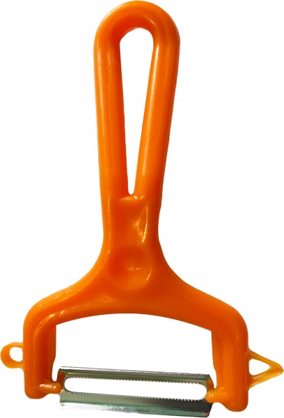 Овощечистка оранжевая Забава 