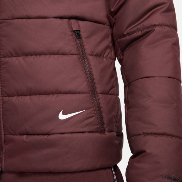 Пуховик Nike M NSW REPEAT SYN FILL JKT DX2037-652 р.S бордовий