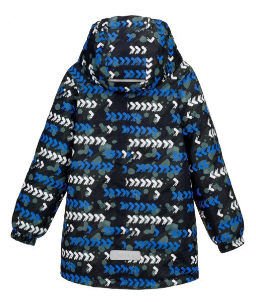 Куртка детская для мальчиков JOIKS р.110 темно-синий B-15 
