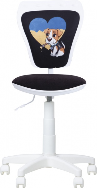 Крісло дитяче Nowy Styl MINISTYLE GTS WHITE (CH) AB-04 PATRONI чорний 