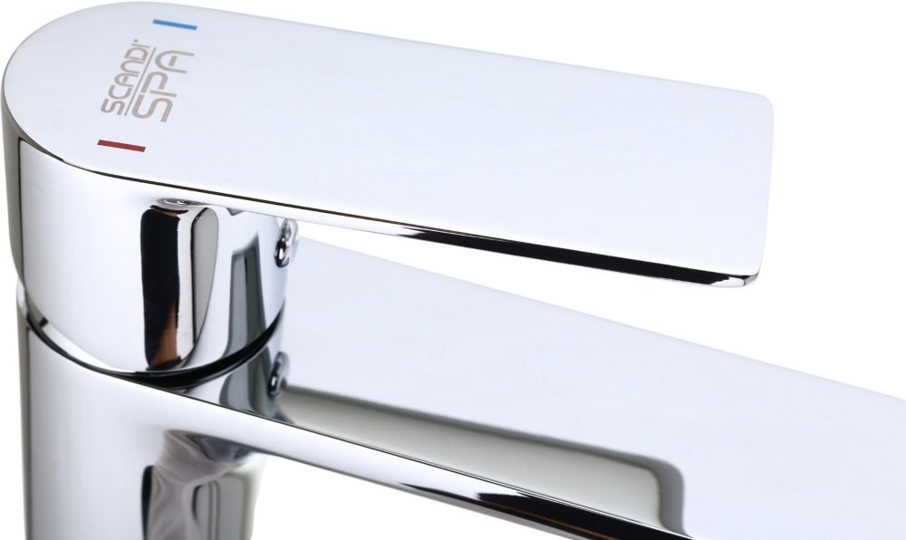 Змішувач для умивальника ScandiSPA LOKI хром