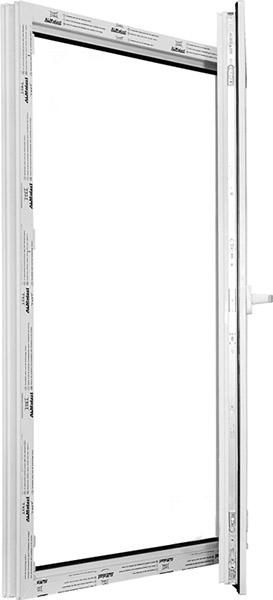 Окно поворотно-откидное ALMplast 60 850x1410 мм правое однокам.