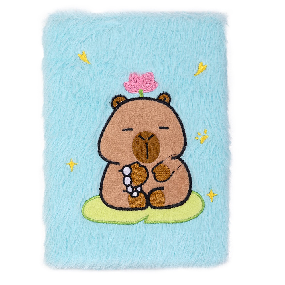 Блокнот плюшевий Forme CAPYBARA 24 А5 80 арк. KIDS Line