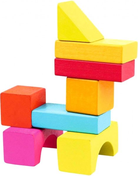 Кубики Bino в ведре 100 шт 84203