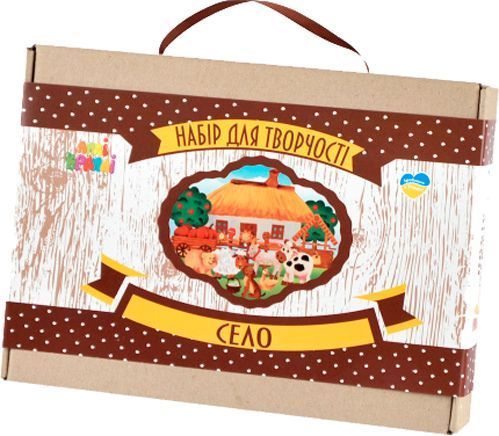 Набор для творчества Деревянный театр Деревня 