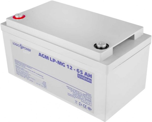 Акумулятор LogicPower AGM MG 12-65 AH