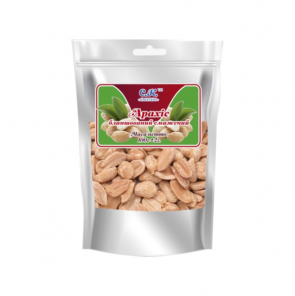 Арахис Смачно бланшированный жареный 100 г