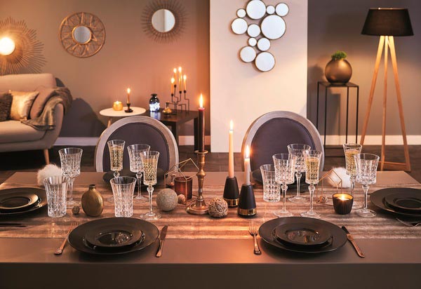 Набор бокалов для вина Lady Diamond 270 мл 6 шт. Cristal Darques 