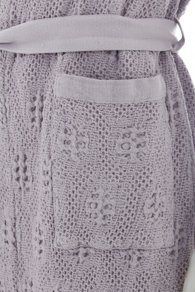 Халат La Nuit Moss Stone Wash р. XS сиреневый 