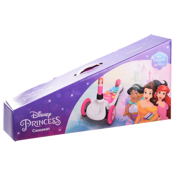 Самокат Disney Принцеси Дісней рожевий LS2117 