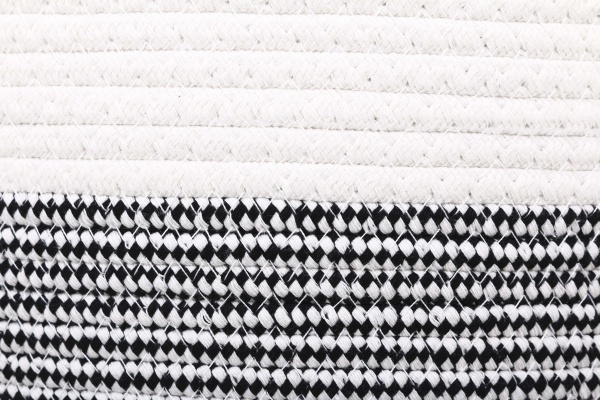 Кошик Elegance L 38х34х32 см EG92618 біло-сірий 