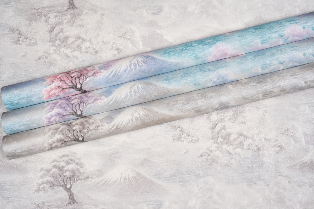 Шпалери вінілові на флізеліновій основі Слов'янські шпалери Elegance collection Парадайс 1340-10 1,06x10,05 м