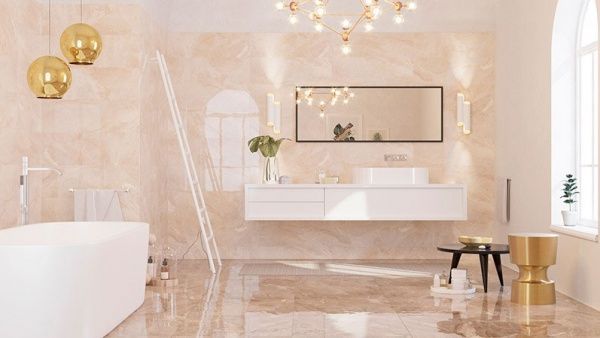 Плитка Golden Tile Meloren темно-бежевий 55Н620 60,2x60,2 