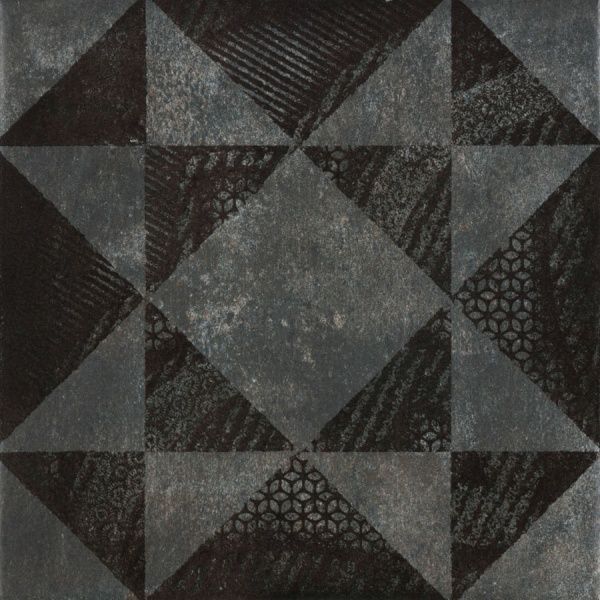 Плитка TAU Ceramica Terracina Black Decor 22,3x22,3 