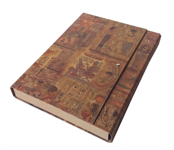 Папка-короб на липучці Академія А4 40 мм асорті iTEM