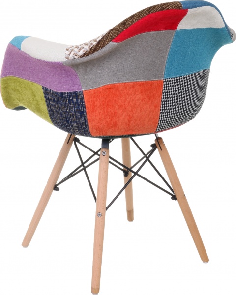 Стілець обідній Style patchwork різнокольоровий кремовий/різнокольоровий