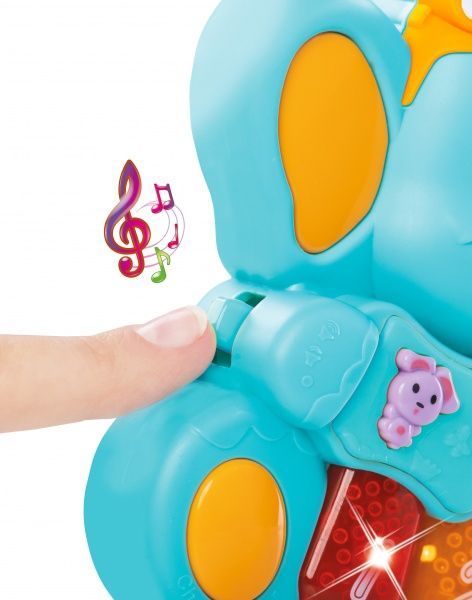 Игрушка музыкальная Bebelino панель Слон 58126