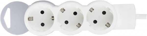 Удлинитель Legrand Standart с заземлением 3 гн. серый 3 м 695002 