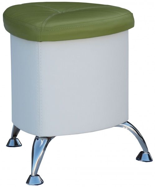 Пуф Берегиня Еспрессо зелено-білий