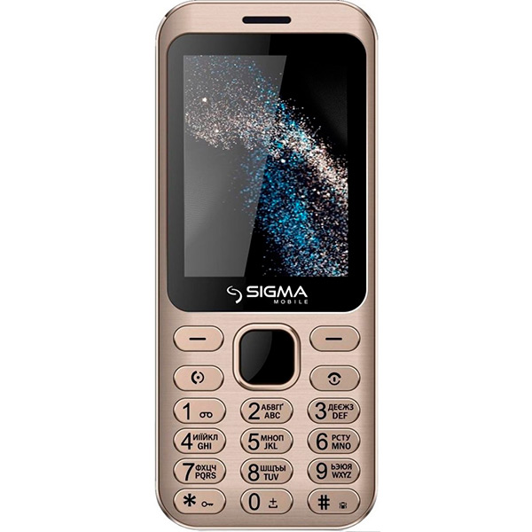 Мобильный телефон Sigma mobile X-style 33 Steel gold