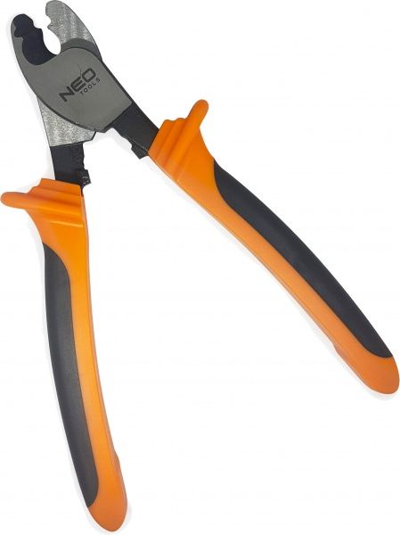 Ножиці для різання кабелю NEO tools для мiдних алюмiнiєвих кабелiв 160 мм. 01-513