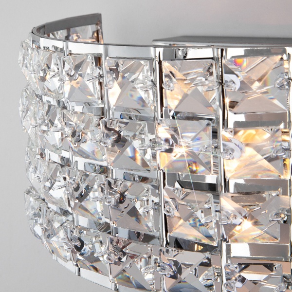 Бра Strotskis Kira 2x60 Вт E14 хром 10115/2 (хром) 