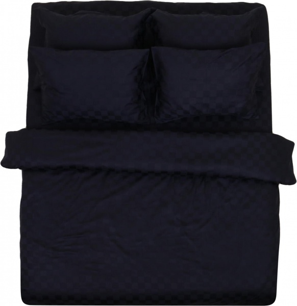 Комплект постільної білизни Mishalle євро чорний Ideal 