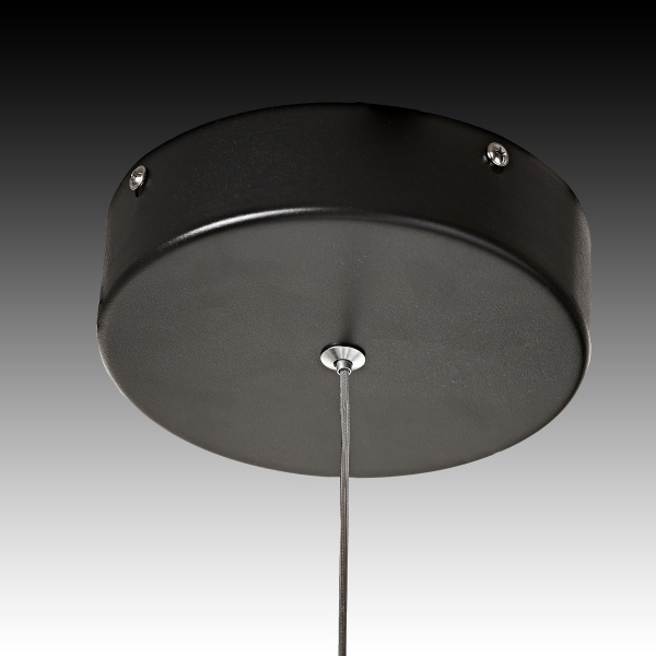 Світильник світлодіодний Berger 1x22 Вт чорний 7007-PL-22 Black 