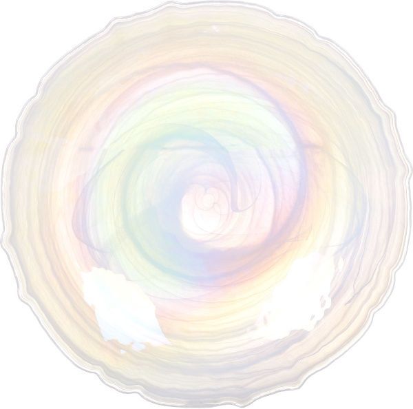 Блюдо глубокое Icequeen 32,5 см блестящий ирис Decor Cam 